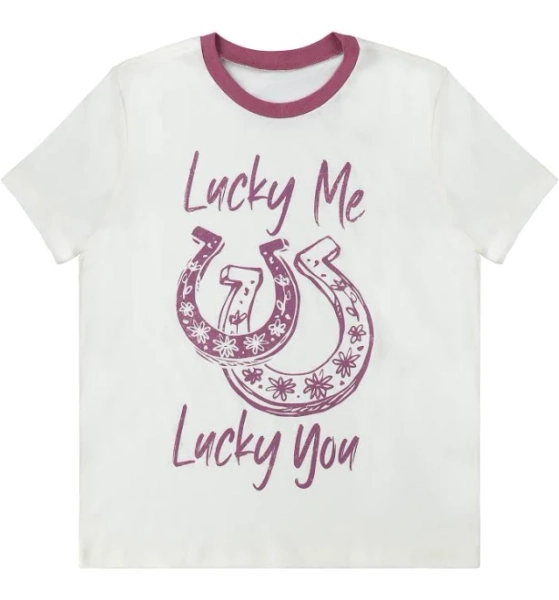 Juniors Lucky Graphic Tee