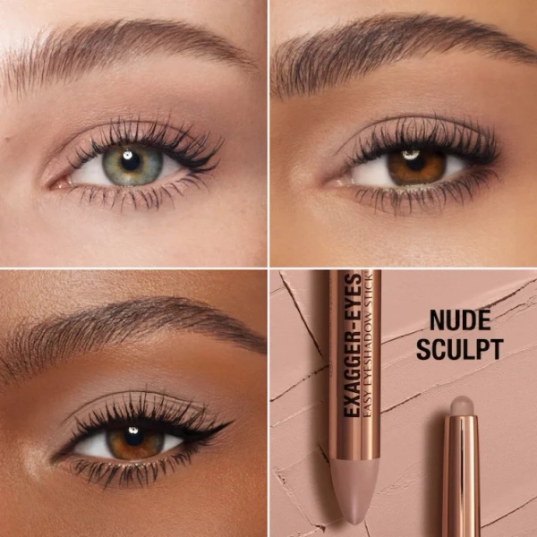 Exagger-Eyes Waterproof Eyeshadow Stick - nude sculpt
