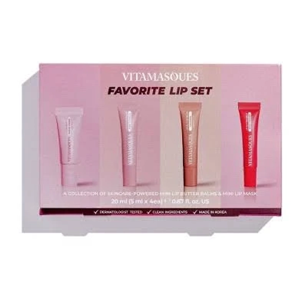 Vitamasques Stocking Stuffer Favorite Lip Gift Set