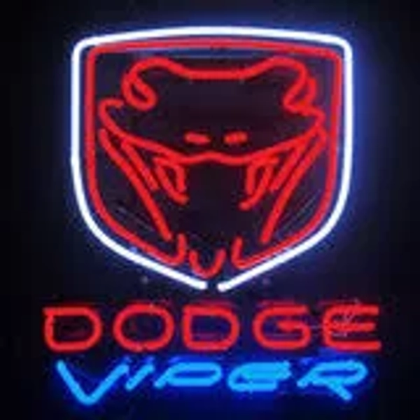 Dodge Srt Junior Neon Sign 9" x 28" x 4"