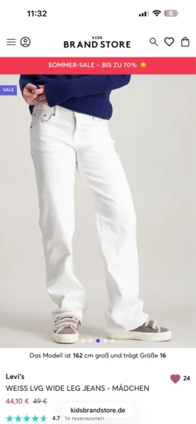 Levi's WEISS LVG WIDE LEG JEANS
