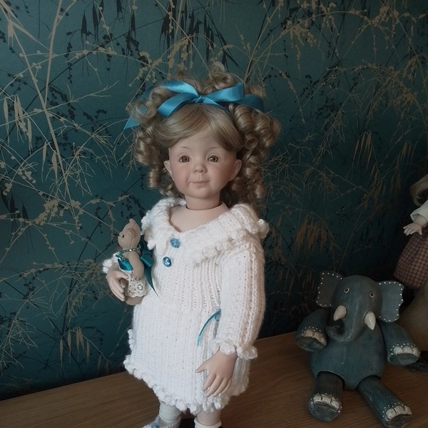 By The Late DIANNA EFFNER  Is 20 Inch Porcelain Doll LOVELY