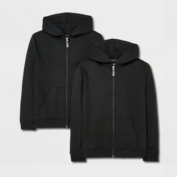 Boys' 2pk Fleece Zip-Up Hoodie - Cat & Jack™