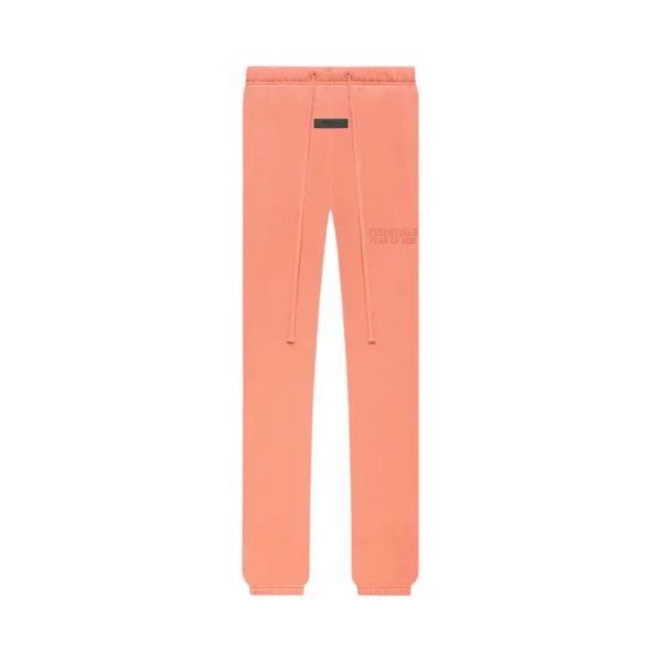 Fear of God Essentials Sweatpant 'Coral' - 130SU222022F | GOAT