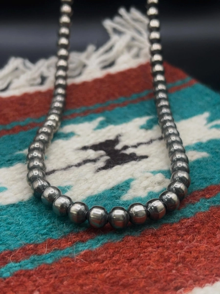 8mm Navajo Pearl Necklace