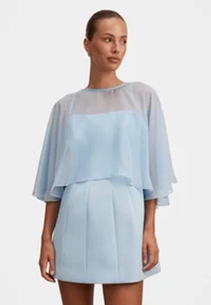 NATALIA STRAPLESS MINI DRESS - Cocktail dress / Party dress - pretty blue