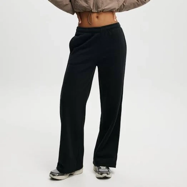Cotton On Women's Plush Essential Straight Leg Sweatpants