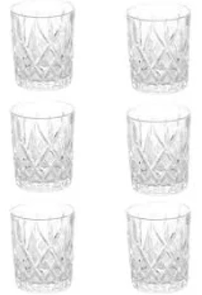 Newbridge Silverware Whiskey Glasses Set of 6