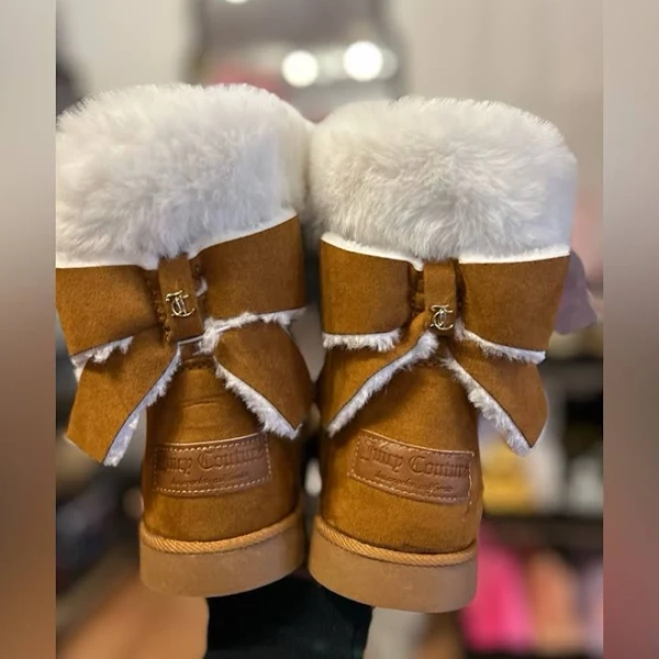 Juicy Couture Shoes | Juicy Ugg Style Boots | Color: Tan | Size: 7.5 | 4queensofjaxx's Closet