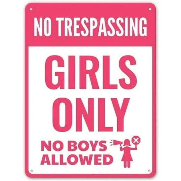 Funny Room Rules Sign - Cute Room Decor for Teen Girls Bedroom, Pink Preppy Room Decorations, Cute Teenage Door Sign & Fun Gifts for Birthday and