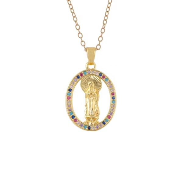 Virgencita necklace 
