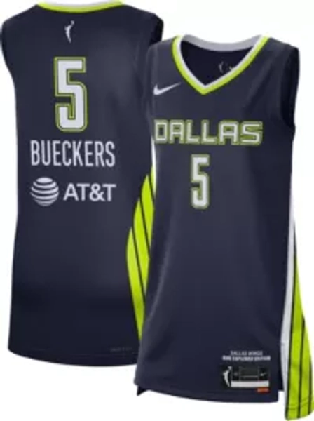 Nike Adult Dallas Wings Paige Bueckers #5 Navy Explorer Jersey