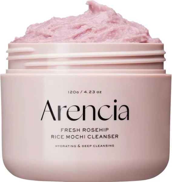Arencia Fresh Rosehip Mochi Cleanser