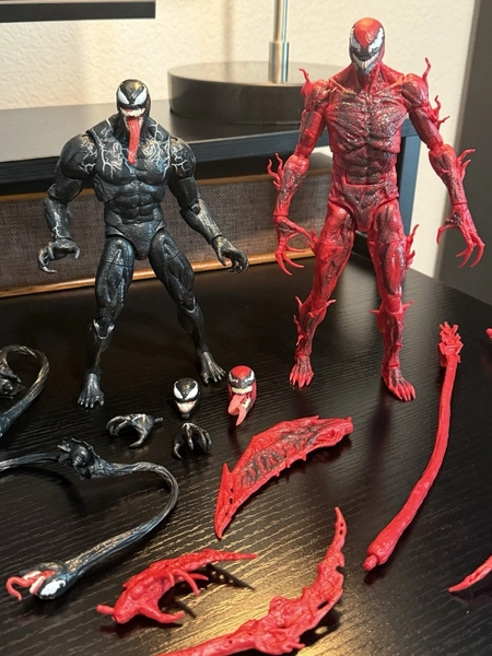 Marvel Legends Venom Let There Be Carnage Used Action Figure Lot Tom Hardy Woody