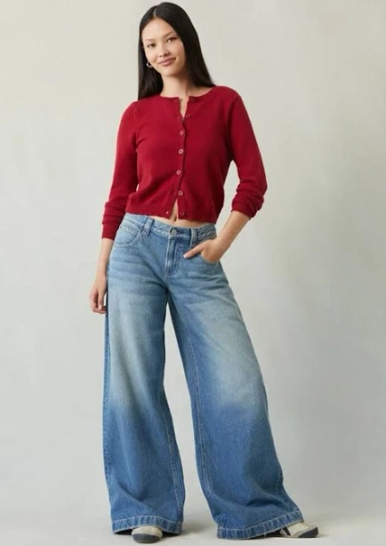 Sloane Women's Low Rise Ultra Baggy Jeans