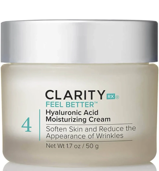 ClarityRx Feel Better Hyaluronic Acid Moisturizing Cream