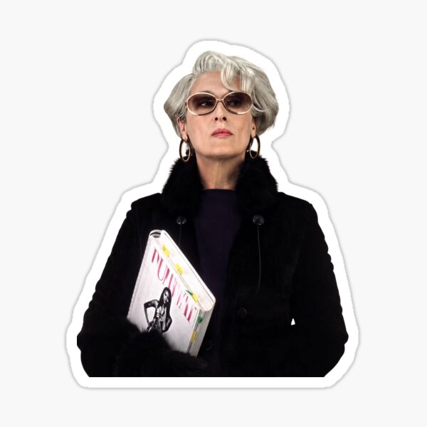 Meryl Streep Sticker