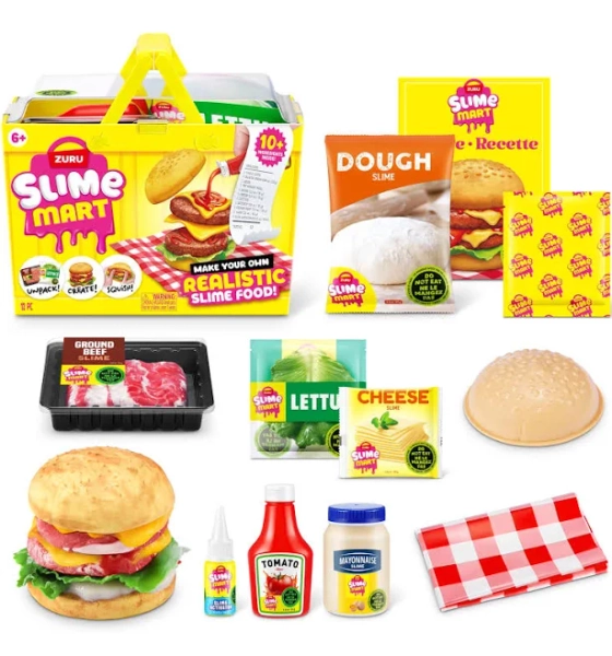 Slime Mart Small Basket Burger Slime Kit