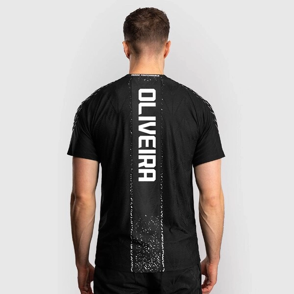 Men's UFC Zenith by Venum Black Charles Oliveira Authentic Fight Night Walkout Jersey