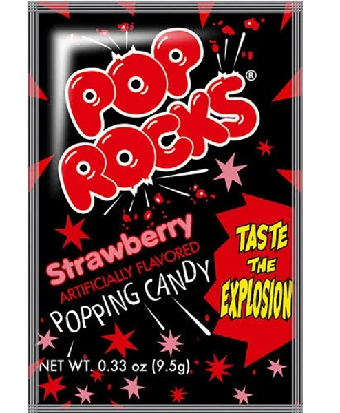 Strawberry Pop Rocks - 24ct