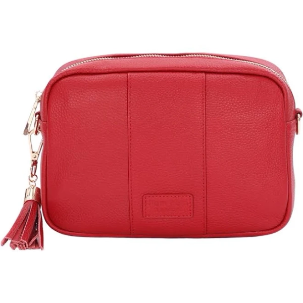 Pom Pom London Leather City Bag