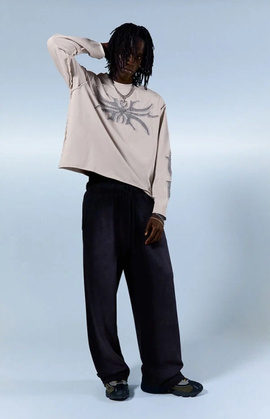 Washed Fleece Extreme Baggy Sweatpants