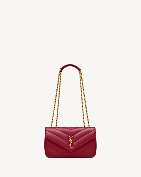 LOULOU small in MATELASSÉ lambskin