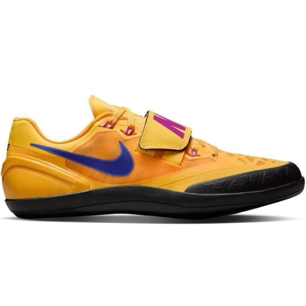 Nike Zoom Rotational 6 Track & Field Shoes M11/W12.5 Regular Citron Pulse/Indigo Burst/Laser Orange