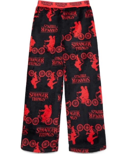 Stranger Things Boys Plush Pajama Sleep Pants