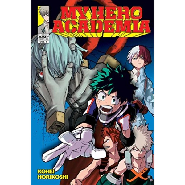 My Hero Academia, Vol.3, Manga Collection, Anime Merchandise, Illustrated Book, Actionpacked Art, Paperback Edition, Wellcrafted Book, My Hero Academia Manga, Anime Comic, Otaku Culture, Comic Readers