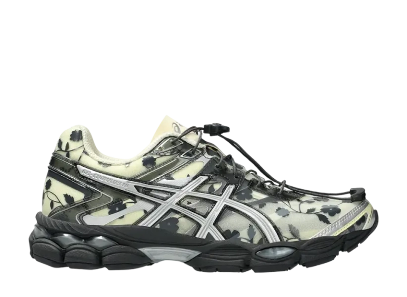 Cecilie Bahnsen × Asics Gel-Cumulus 16 Floral "Ivory/Black"