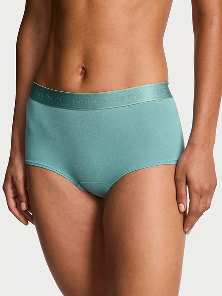 Logo Cotton Boyshort Panty
