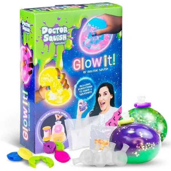 Doctor Squish Squishy Maker Glow It! Refill Pack