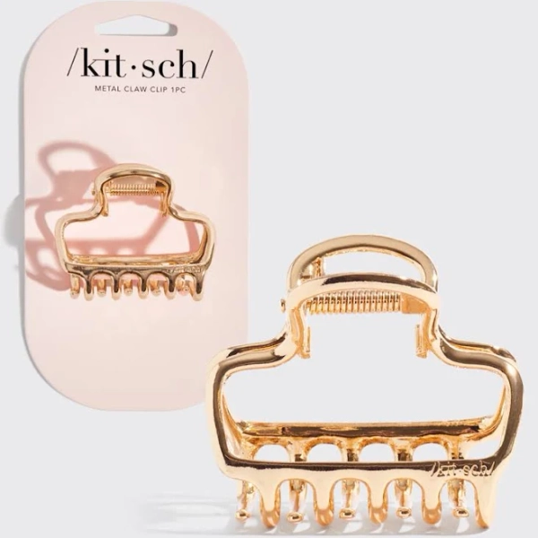 Kitsch Metal Open Shape Puffy Claw Clip