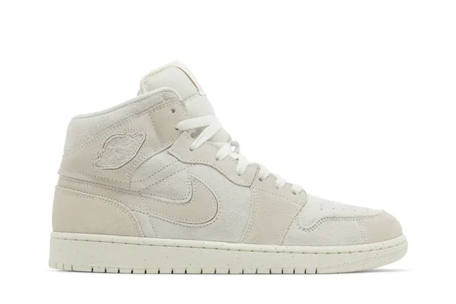 Buy Air Jordan 1 Mid SE Craft 'Pale Ivory' 