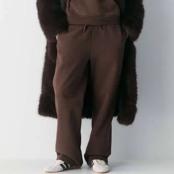 Cozy Sweatfleece Boyfriend Wide Sweatpant