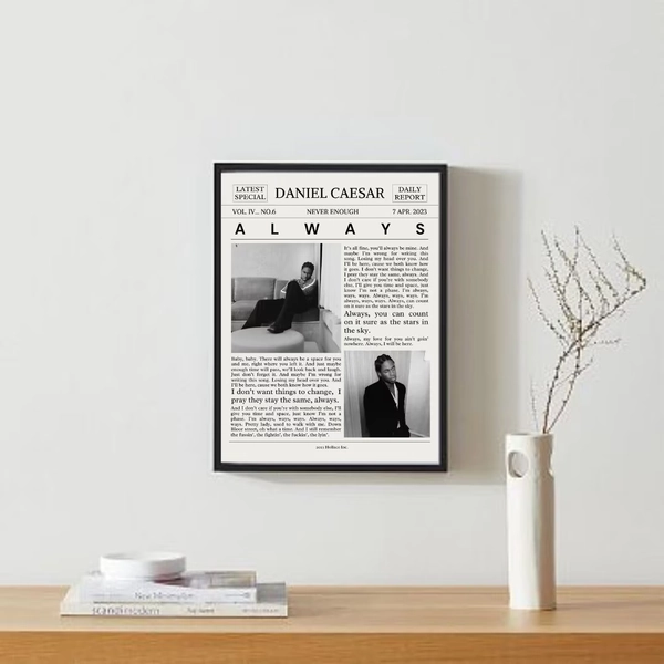 Always - Daniel Caesar Poster