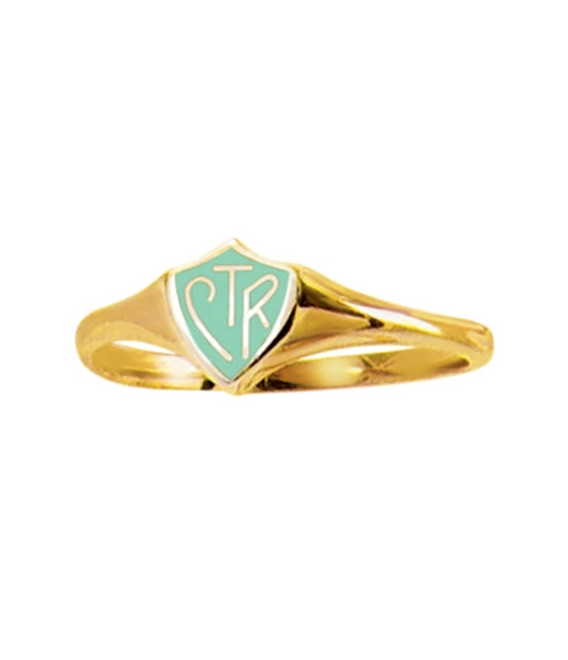 Mint & Gold CTR Ring - Classic