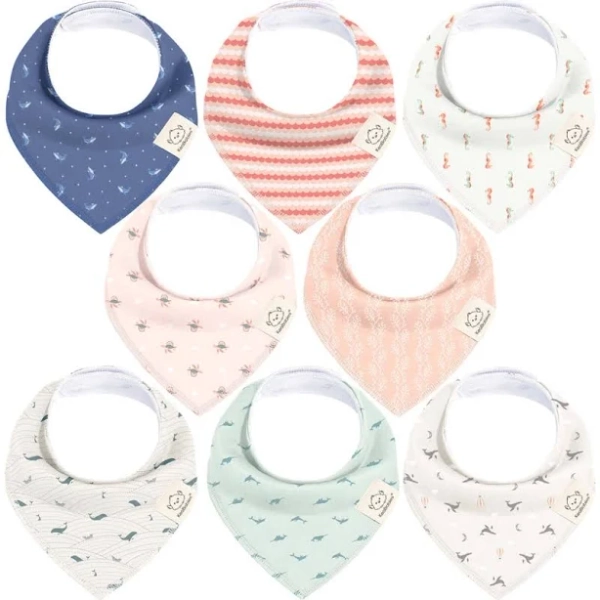 KeaBabies Baby Bandana Bibs
