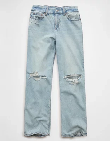 Strigid Curvy High-Waisted Stovepipe Jean