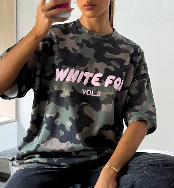 Offstage Oversized Camo Tee