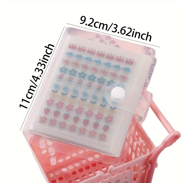 3500pcs, Nail Stickers, Sticky Nail Decals, Stickers, with Tweezers, for Women's DIY Decoration, Nail Decals Suitable for All Festivals And Various Seasons