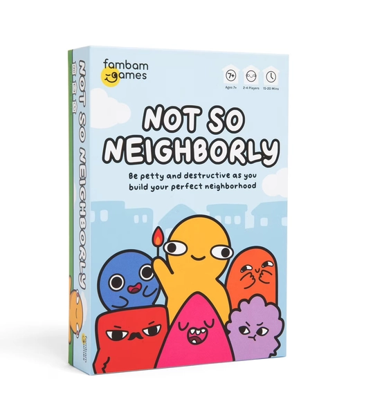 FamBam Games Not So Neighborly Card Game, Ages 7+, Perfect for Game Nights (Walmart Exclusive) - Walmart.com
