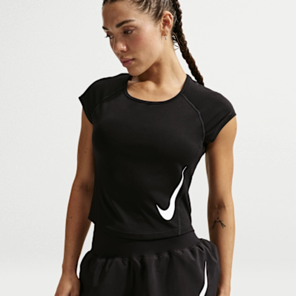 Green Running Top