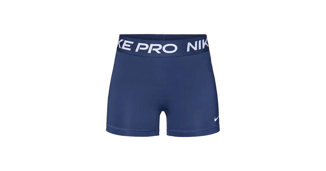 Tumši Zils NIKE Šaurs Sporta bikses 'Pro 365' | ABOUT YOU