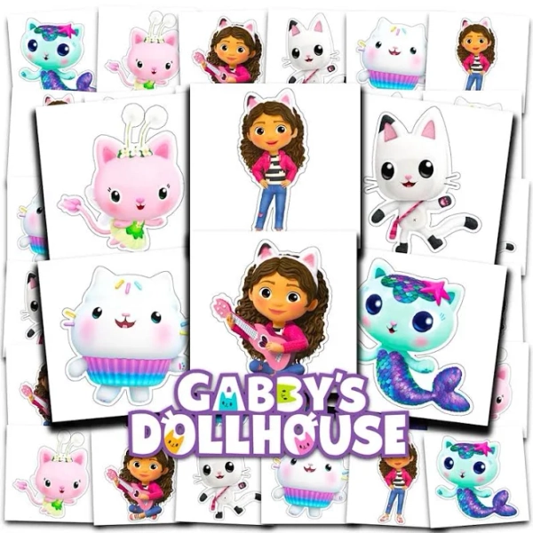 Gabby's Dollhouse Perforated Party Favors Bundle
