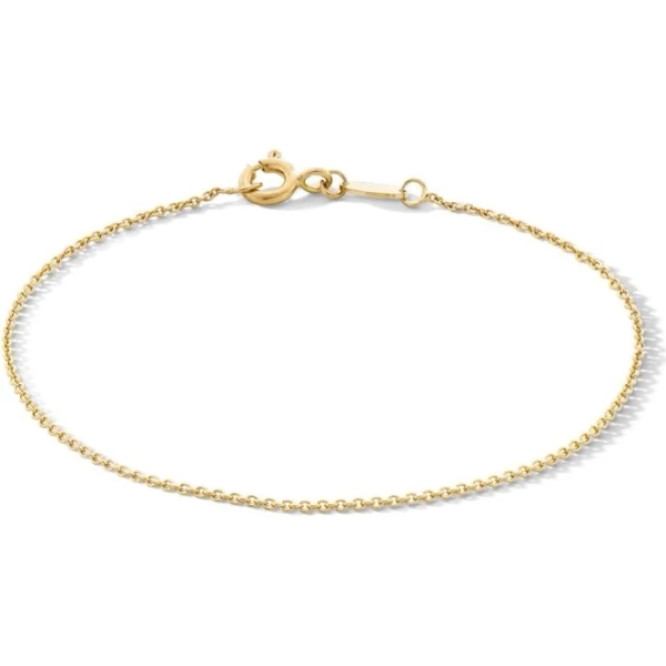 10K Gold Bonded Cable Chain Bracelet
