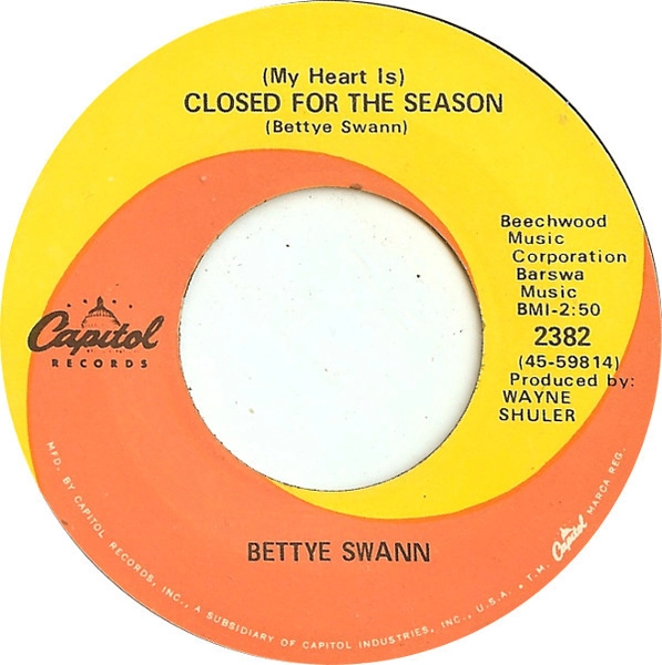 Bettye Swann - (My Heart Is) Closed For The Season