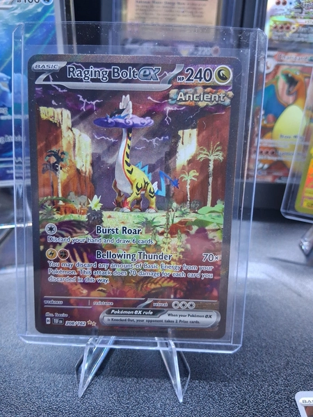 Raging Bolt ex 208/162 SV05: Temporal Forces Holo NM