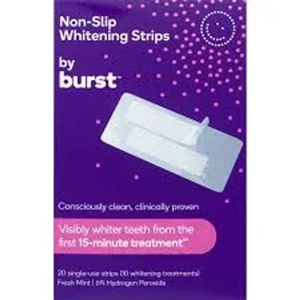 Burst Non-Slip Fresh Mint Whitening Strips